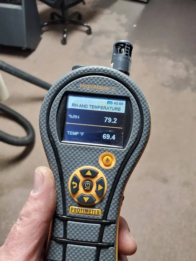 Moisture meter humidity assessment for Mold Remediation & Removal in St. Pete Beach